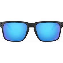 Oakley Holbrook 9102 Sunglasses 9102F5 - Black - Prizm Sapphire Men Square