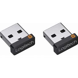 Logitech USB Unifying Receiver - 2 Pack For Personal Computer