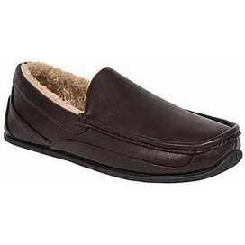 Deer Stags Spun Mens Moccasin Slippers Wide Width | Brown | 12 | Slippers Moccasin Slippers | Cushioned