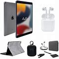 Apple iPad 10.2" 9th Gen 256GB Wifi With Apple Airpod 2nd Gen Bundle - Space Gray/White Marble