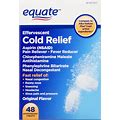 Equate Effervescent Cold Relief, 48 Tablets, Other