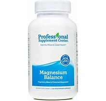 Professional Supplement Center, Magnesium Balance, 120 Veg Capsules