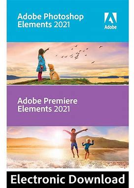 Adobe - Photoshop Elements 2021 U0026 Premiere Elements 2021 [Digital]