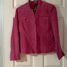 New Directions Jackets & Coats | Womens Leather Jacket | Color: Pink | Size: Sp