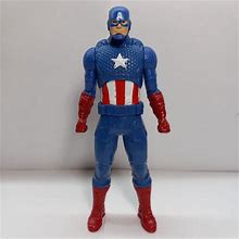2015 Hasbro / Marvel - 6"" Inch Captain America Figure - The Avengers Movie Toy