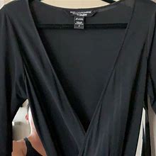 Diane Von Furstenberg Dresses | Diane Vonfurstenberg Classic Black Wrap Dress | Color: Black | Size: 8