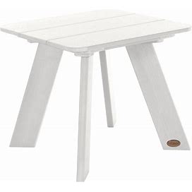 Italica Modern Adirondack Side Table White