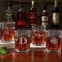 Personalized Old Fashioned Glasses - Classic