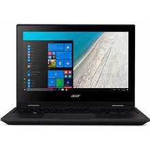 Refurbished Acer Travelmate 11.6" Laptop Intel Celeron N4000 1.1Ghz 4GB Ram 128Gb SSD W10p