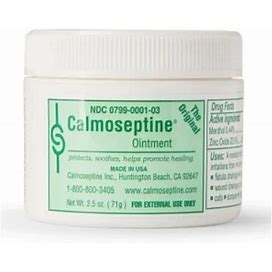 Medline CAM102 - Calmoseptine Moisture Barrier Ointment, 2.5 Oz
