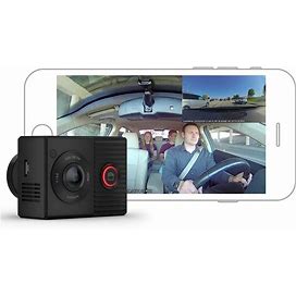 Garmin Dash Cam Tandem Dual-Lens Dash Cam With Two 180-Degree Lenses
