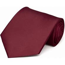 Tiemart Accessories | Brand New, Burgundy Tiemart Standard Necktie | Color: Red | Size: Os