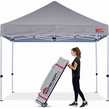 MASTERCANOPY Pop Up Canopy Tent Commercial Grade 10X10 Instant Shelter (Grey)