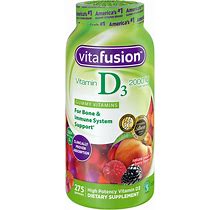 Vitafusion Vitamin D3 Gummy Vitamins, 275 Ct