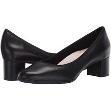 Aravon Career Dress Pump Women's Shoes Black Leather : 11 N (AA)