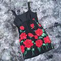 Charlotte Russe Dresses | Charlotte Russe Vtg Rose Garden Dress | Color: Black | Size: M