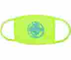 Off-White Neon Green 3D Crossed Off Face Mask Size 3