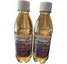 (2) Freskaro Magnesium Citrate Liquid Grape 10 Oz. Each 06/2025