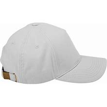 Big Accessories BX034 5-Panel Brushed Twill Cap In Light Grey | Cotton