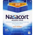 Nasacort Allergy 24HR 120 Sprays - 0.57Oz (1-3 Bottle)