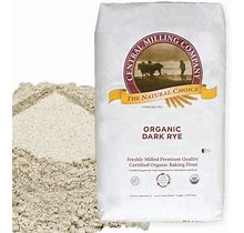 100% Organic Whole Dark Rye Flour - 25 Lbs…