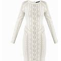 Bcbgmaxazria Dresses | Bcbg Maxazaria Dress | Color: Cream/White | Size: Xs