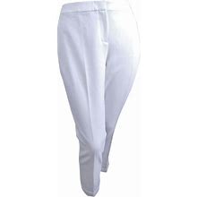 Tahari Pants & Jumpsuits | Tahari Asl Women's Dress Pants 18, White | Color: White | Size: 18
