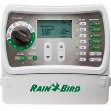 Rain Bird 6-Station Indoor Simple-To-Set Irrigation Timer sst600in ,