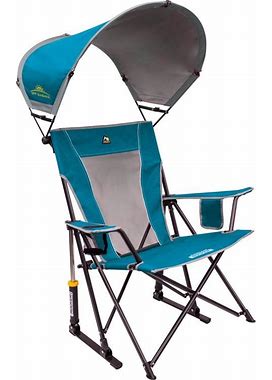 GCI Outdoor Sunshade Rocker Chair Blue Bright - Collapsible Furniture At Academy Sports
