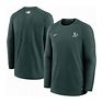 Men's Nike Green Oakland Athletics Authentic Collection Logo Performance Long Sleeve T-Shirt Size: L