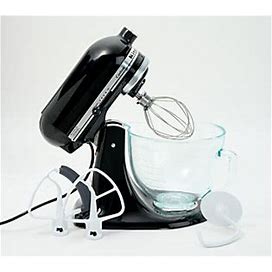 Kitchenaid 5-Qt Glass Bowl Stand Mixer W/ Flexedge Beater ,Onyx Black