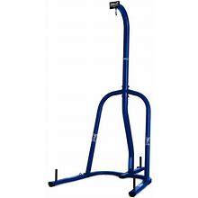 Everlast Steel Heavy Punching Bag Stand Workout Equipment For Kickboxing, Boxing, And MMA Training With 3 Plate Pegs And 100 Pound Capacity,