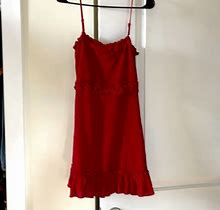 Le Lis Dresses | Le Lis Smocked Body Con Dress | Color: Red | Size: M