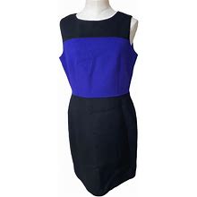 Talbots Women's Dress - Blue - 12