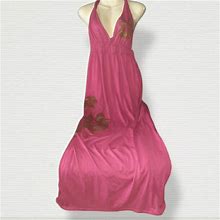 Dots Dresses | Dots Pink Maxi Dress Size Large | Color: Pink | Size: L