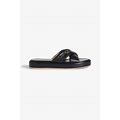 Gianvito Rossi Alima Quilted Leather Sandals - Women - Black Sandals - EU 36