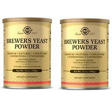 Solgar, Brewer's Yeast Powder, 14 Oz (400 G) 2 Packs
