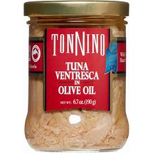 Tonnino Ventresca Tuna In Olive Oil 6.7 Oz. Jars (Pack Of 2)