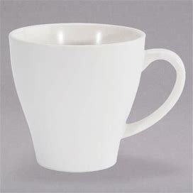 Oneida Urban Storm By 1880 Hospitality L6350000520 8.25 Oz. Porcelain Coffee Cup - 48/Case