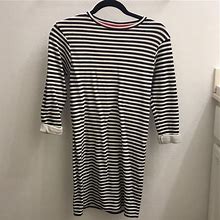 Topshop Mini Black And White Striped Dress | Color: Black/White | Size: 2