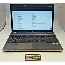 Hp Probook 4535S 15.6" Laptop Amd a4-3300m Apu 1.90Ghz 8Gb Ram 750Gb