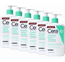 Cerave Foaming Facial Cleanser 16 Oz (Pack Of 6)
