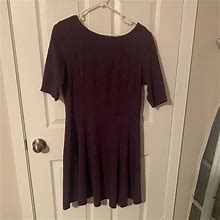 Danny & Nicole Dresses | Danny And Nicole Purple Fit And Flare Dress | Color: Purple | Size: 12P