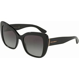 Dolce & Gabbana Sunglasses DG4348F 501/8G Black 54mm Female Plastic