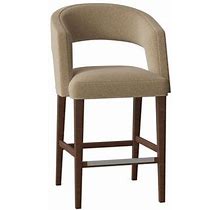 Fairfield Chair Bryant 30" Bar Stool Wood/Upholstered In Yellow | 42 H X 24 W X 23 D In | Wayfair F9509c4f8f9f041fe1ecb1bd170c730a