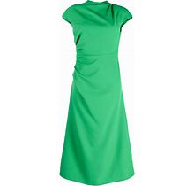 Rachel Gilbert - Willa Ruched Jersey Midi Dress - Women - Spandex/Elastane/Polyester - 6 - Green