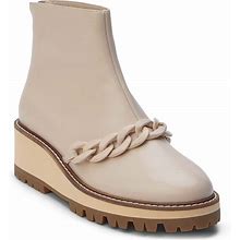 Coconuts Sycamore Wedge Boot | Women's | Beige | Size 8 | Boots | Wedge