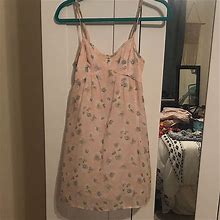 Abercrombie & Fitch Dresses | Abercrombie & Fitch Babydoll Dress | Color: Pink/White | Size: Xs