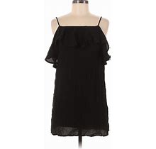 Forever 21 Casual Dress - Shift Square Sleeveless: Black Print Dresses - Women's Size Medium