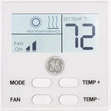 GE Appliances RARWT2W Single Zone RV Air Conditioner Wall Thermostat - White